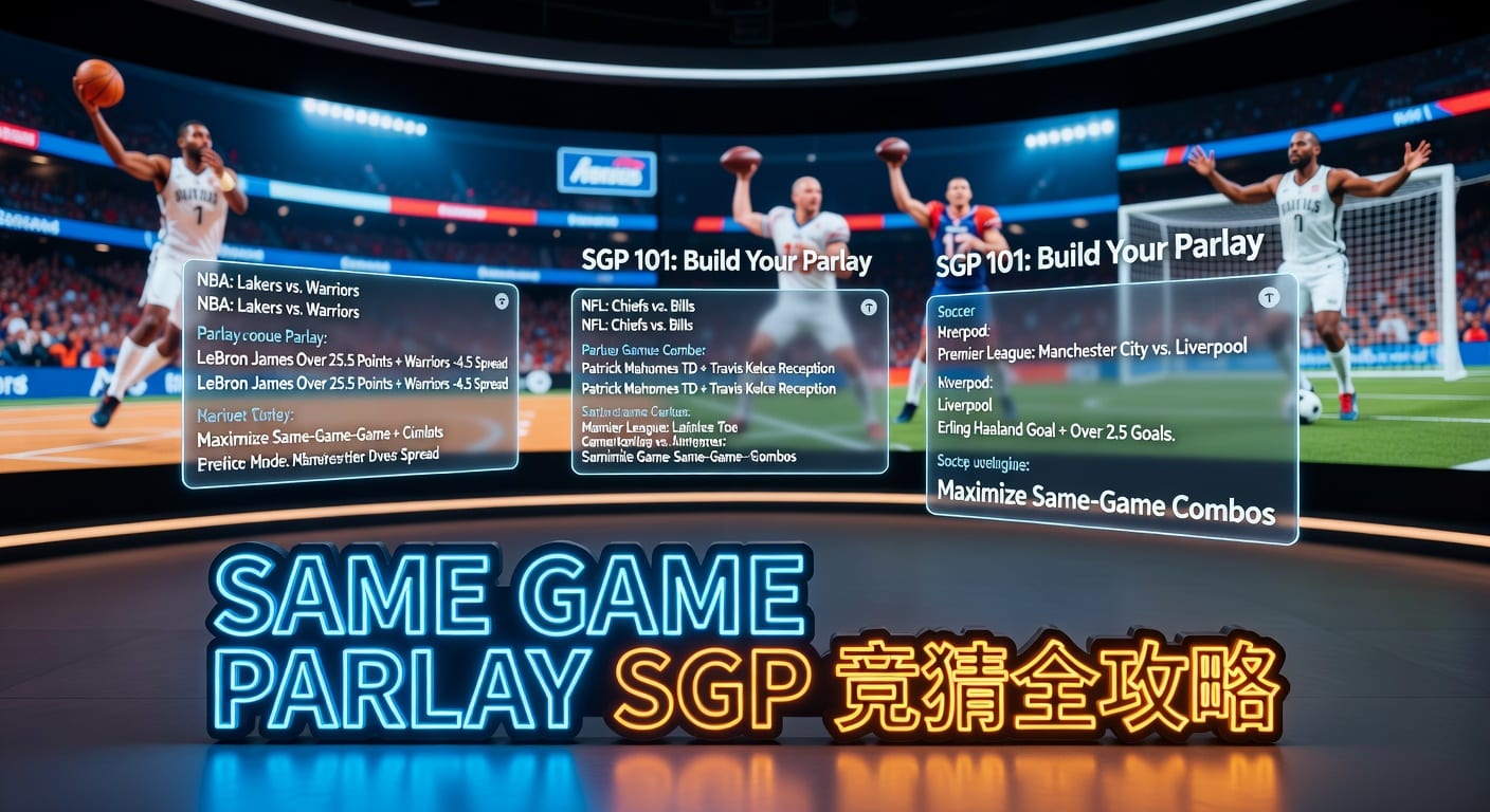 Same Game Parlay SGP：2026年体育博彩新玩法深度解析