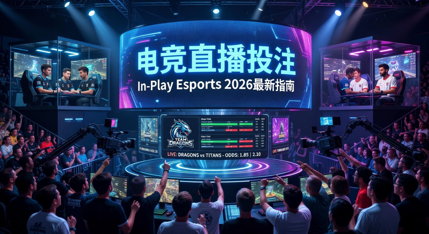 电竞直播投注 In-Play Esports：2026年实时博彩指南
