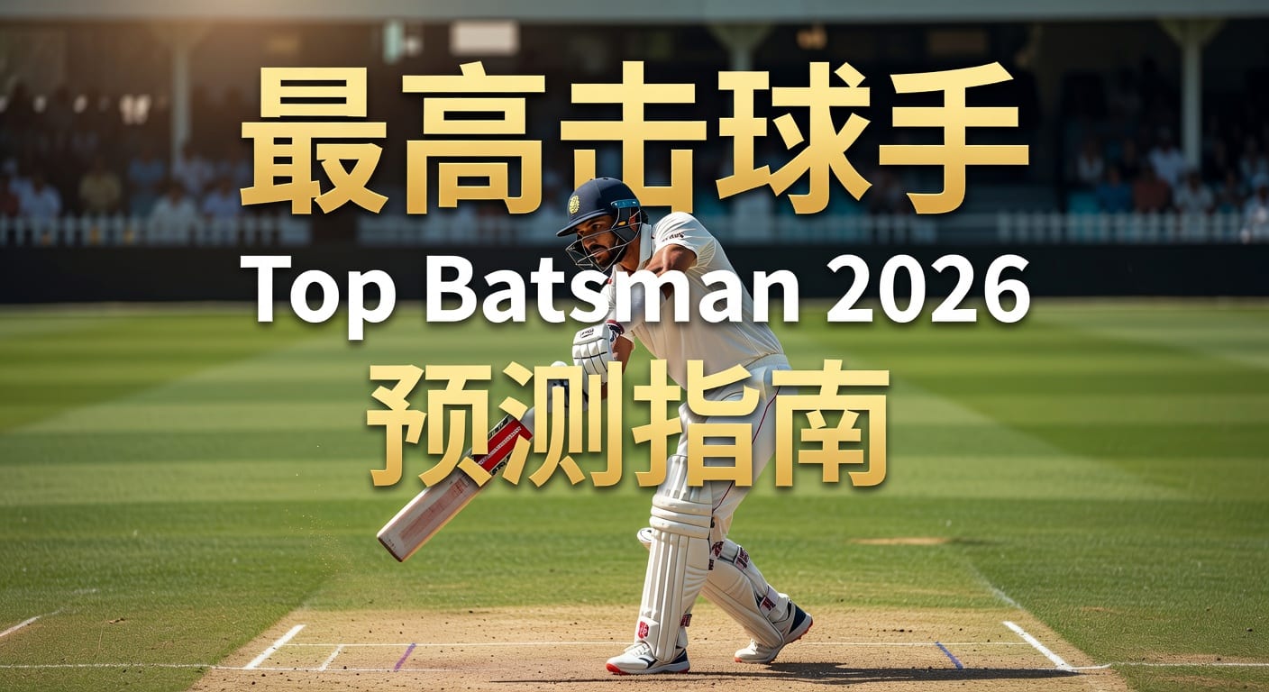 乐透体育APP：解析最高击球手Top Batsman，掌握关键数据与预测技巧