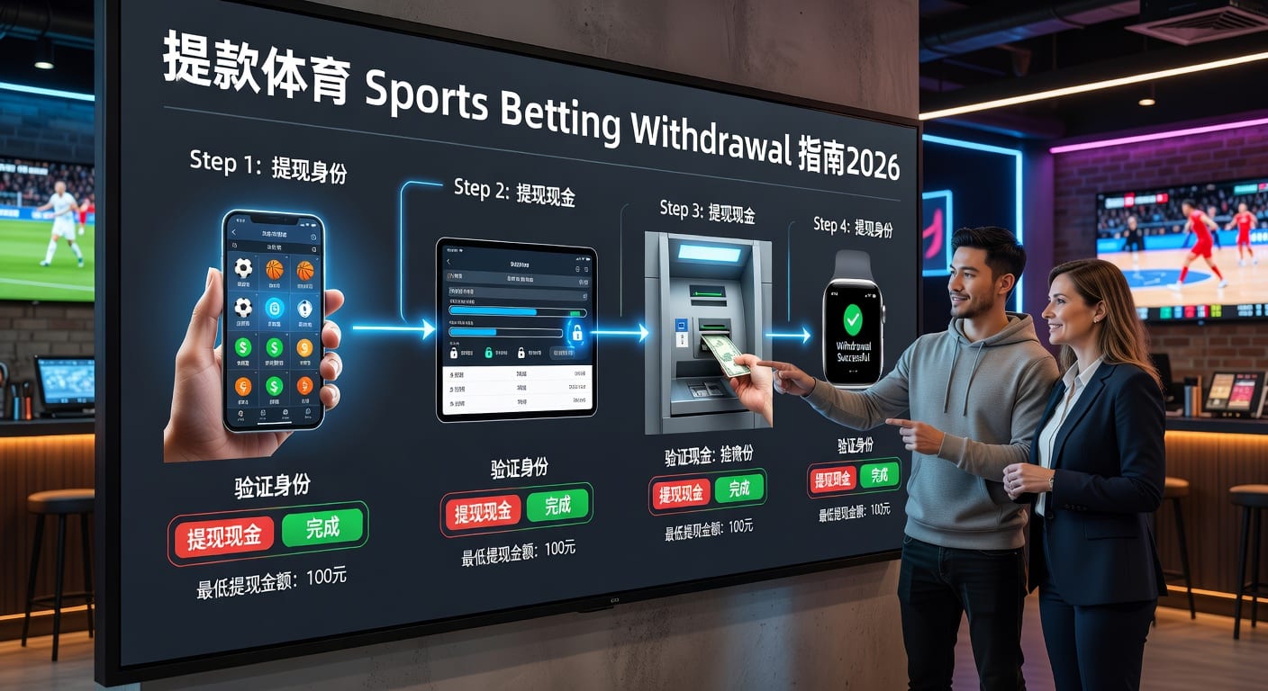 提款体育sports betting withdrawal：快速安全到账指南2026
