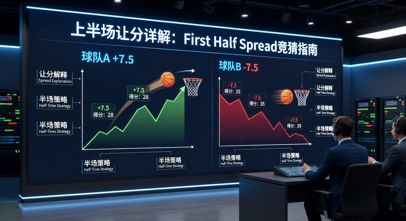上半场让分 first half spread：实战解读与投注技巧