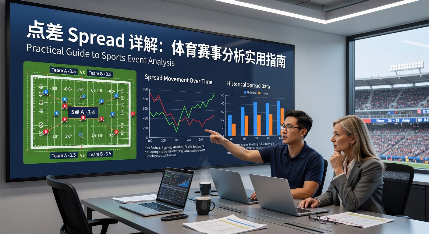 点差 spread：让分赔率与临场判断