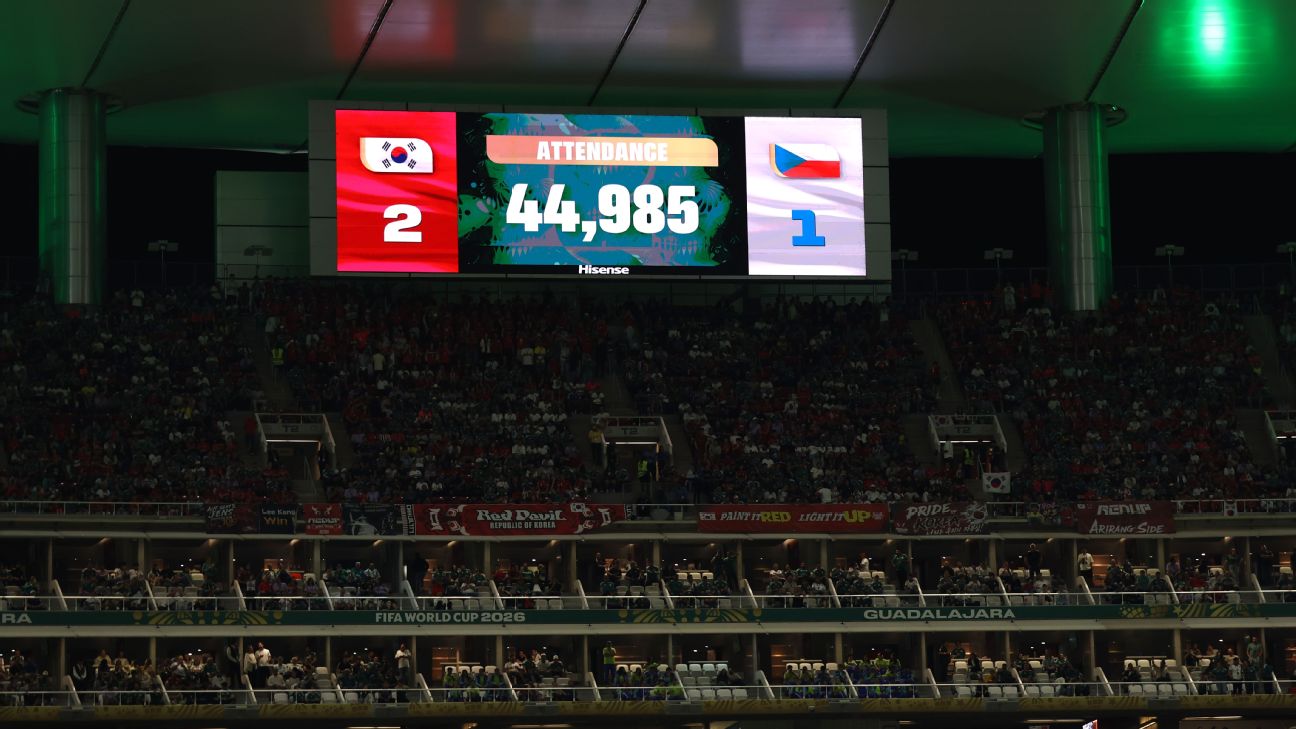 FIFA为韩国对捷克赛事出场数据辩护 44985人基于运营验证
