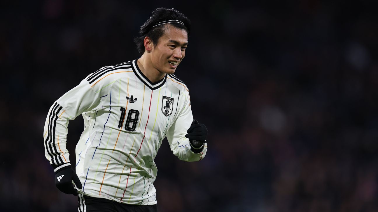 上田绮世扛起日本锋线 直面荷兰世界杯首战考验
